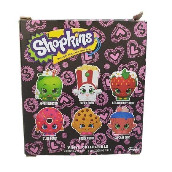 Funko Shopkins Poppy Corn Pop Corn Vinyl Figure Fandom Moose Toys NWT - Picture 6 of 6